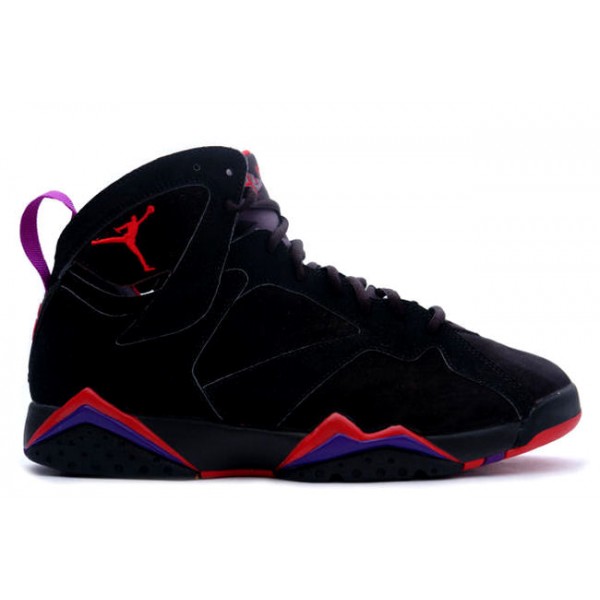 2013 304775-018 Air Jordan 7 VII Retro-Black/ Dark Charcoal -True Red Fast Shipping